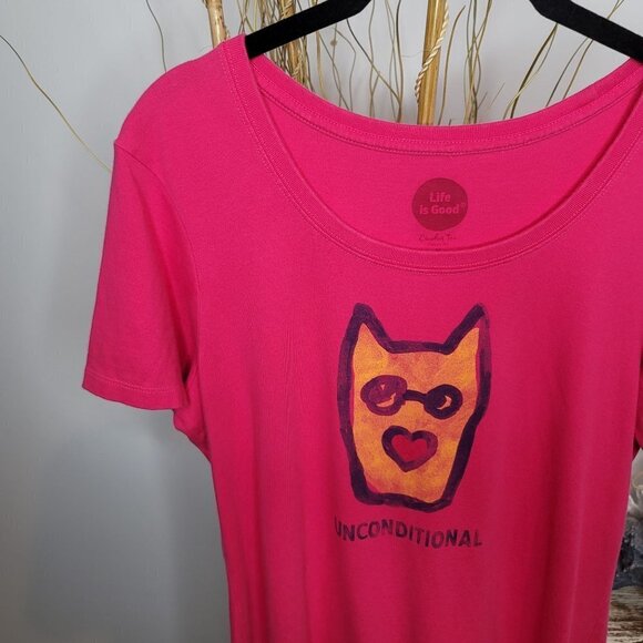 Life Is Good Graphic Tee Womens Medium - Picture 3 of 5